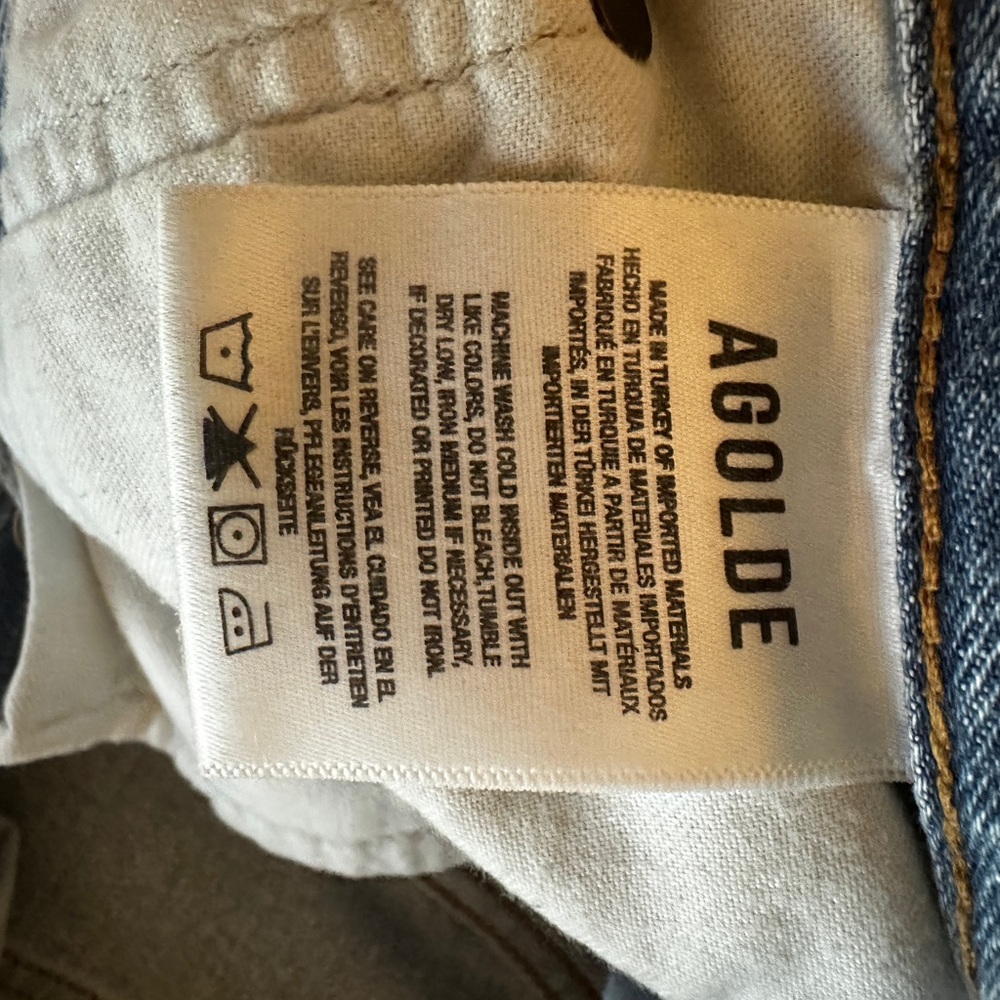 AGOLDE
90'S CROP MID RISE STRAIGHT IN REPLICA - Picture 9 of 10